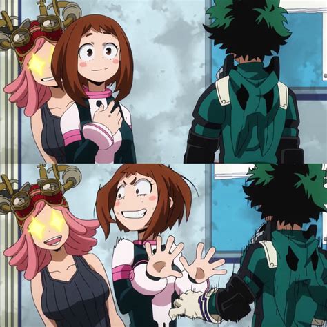 does hatsume like deku